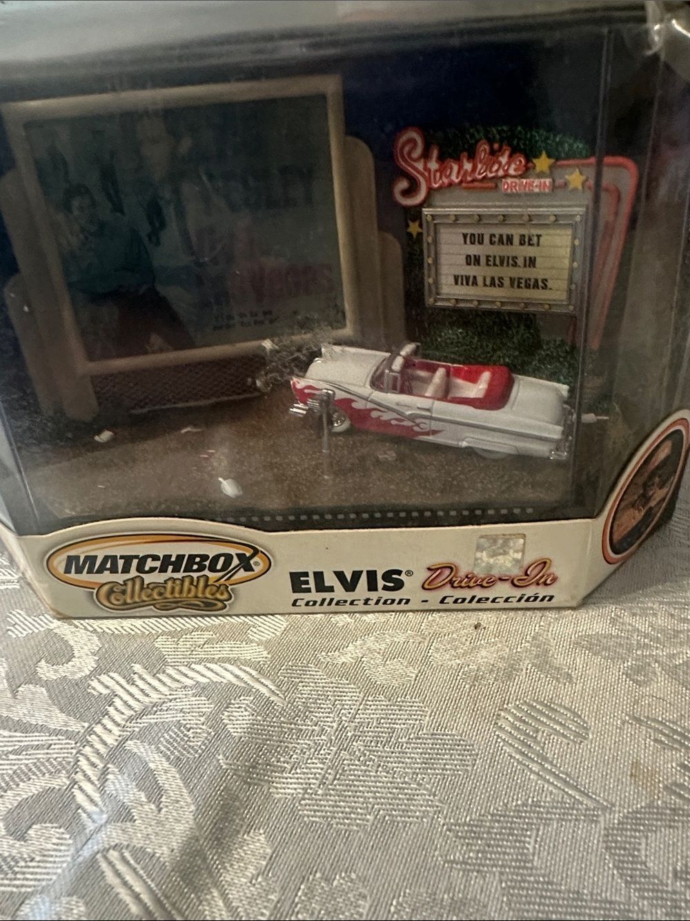 Matchbox Collectibles Elvis Drive-In Red & White Die-Cast Display